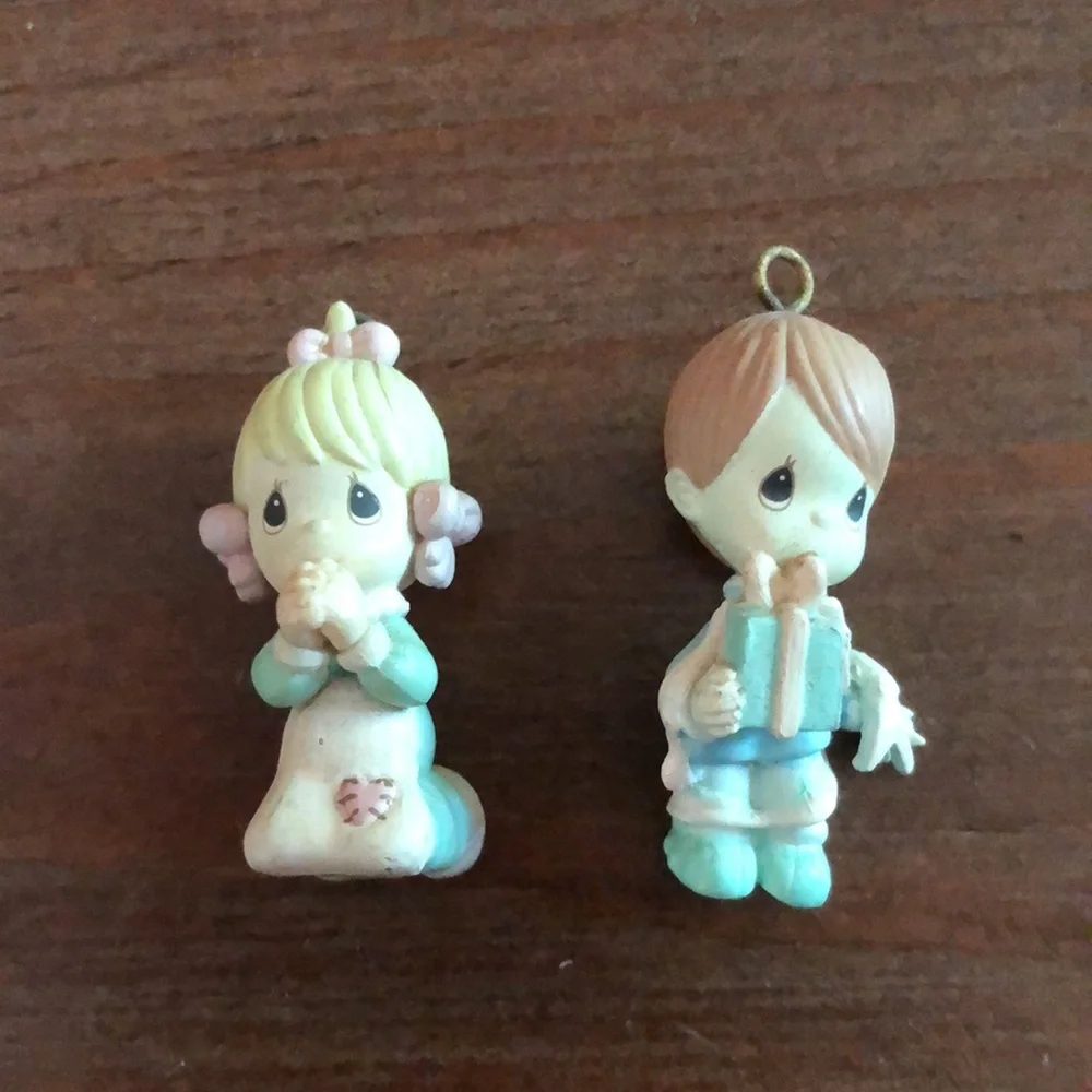 Precious Moments miniature ornaments